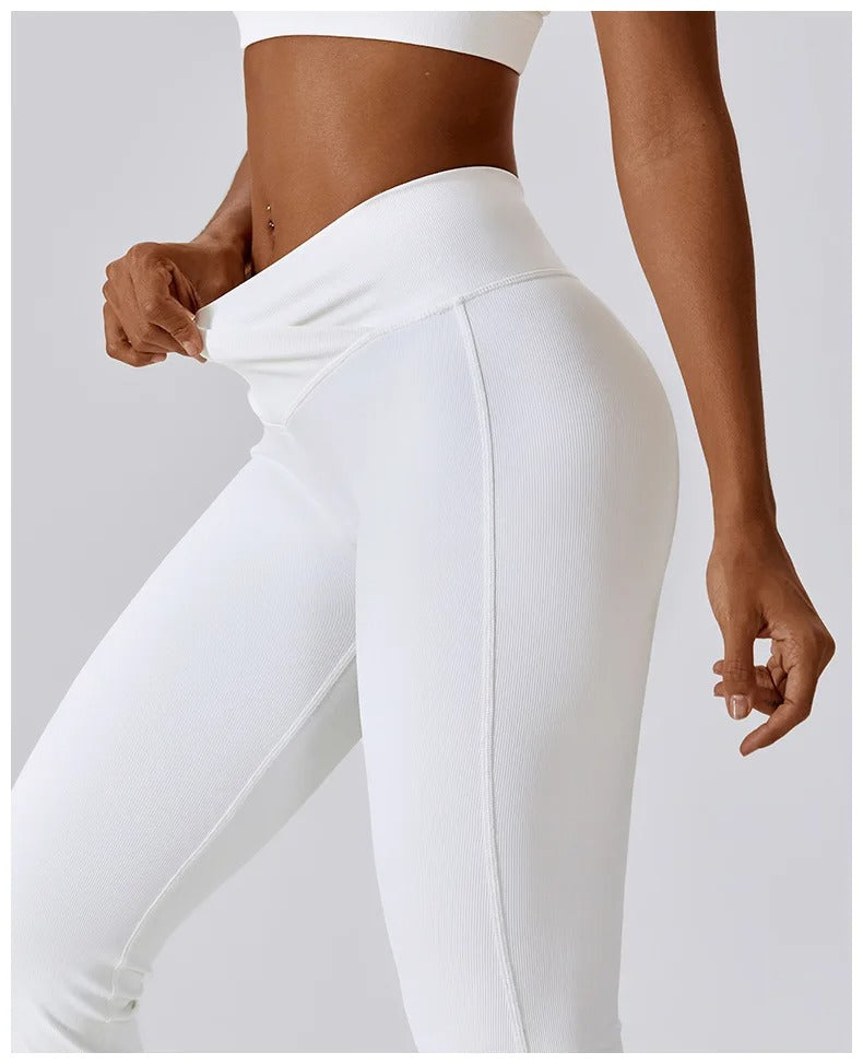 High Waist Wide Leg Leggings