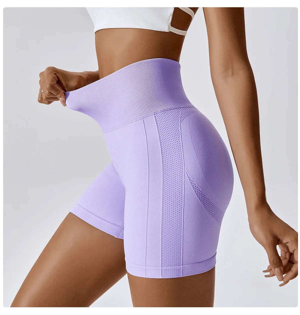 High Waist Sports Shorts For Women