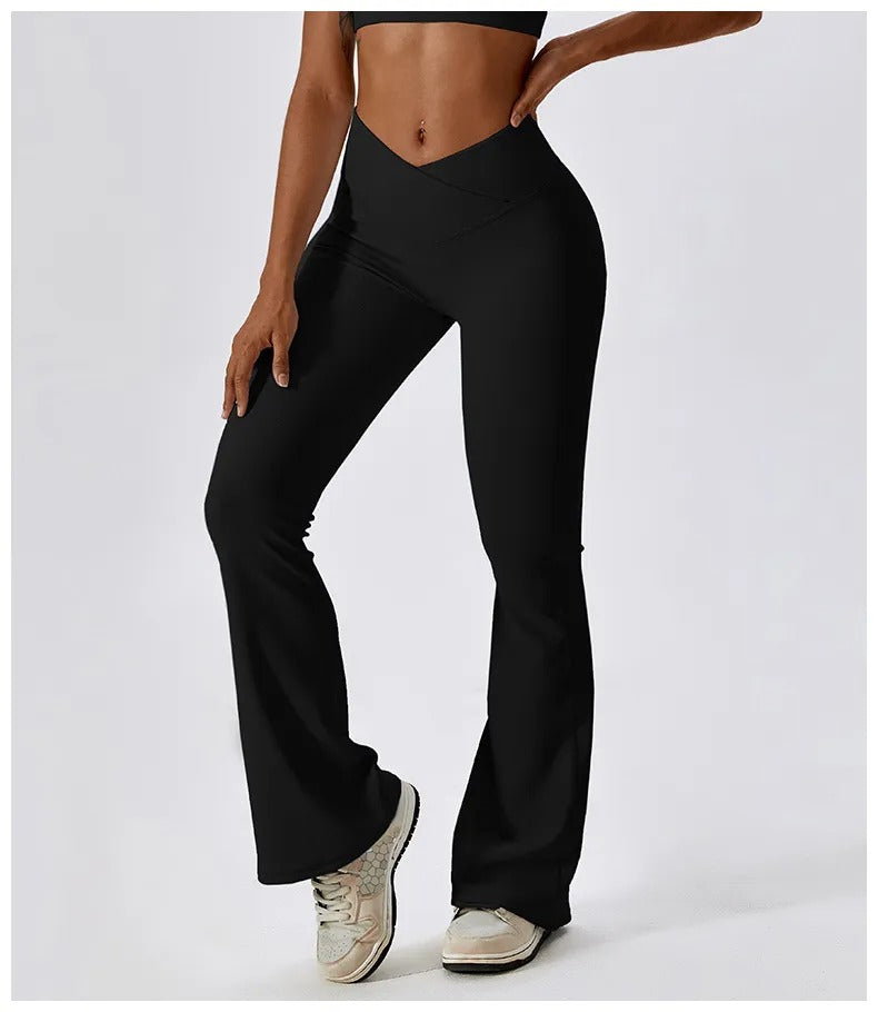 High Waist Wide Leg Leggings