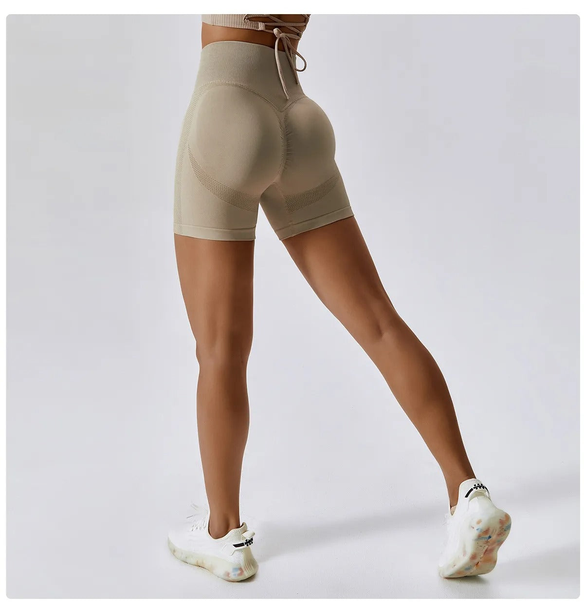 High Waist Sports Shorts For Women