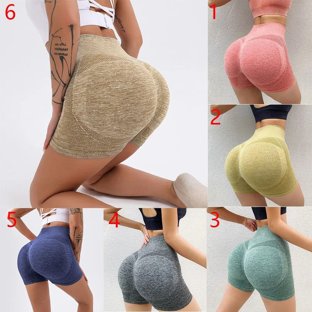 High Waist Push Up Gym shorts