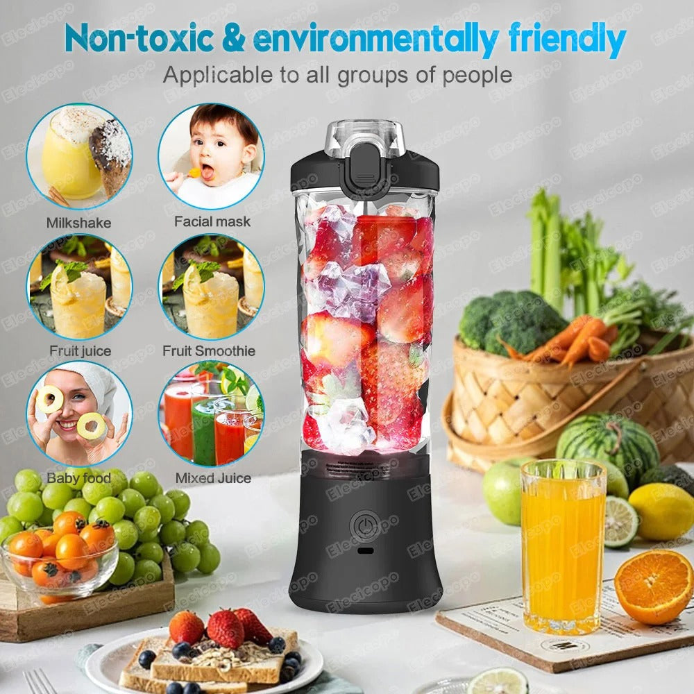 Rechargeable Smoothie Mini Blender, Fruit Mixers