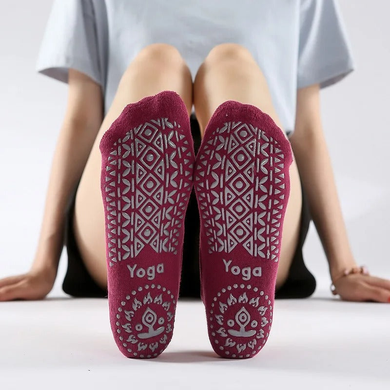 Women Bandage Yoga Socks Anti-Slip