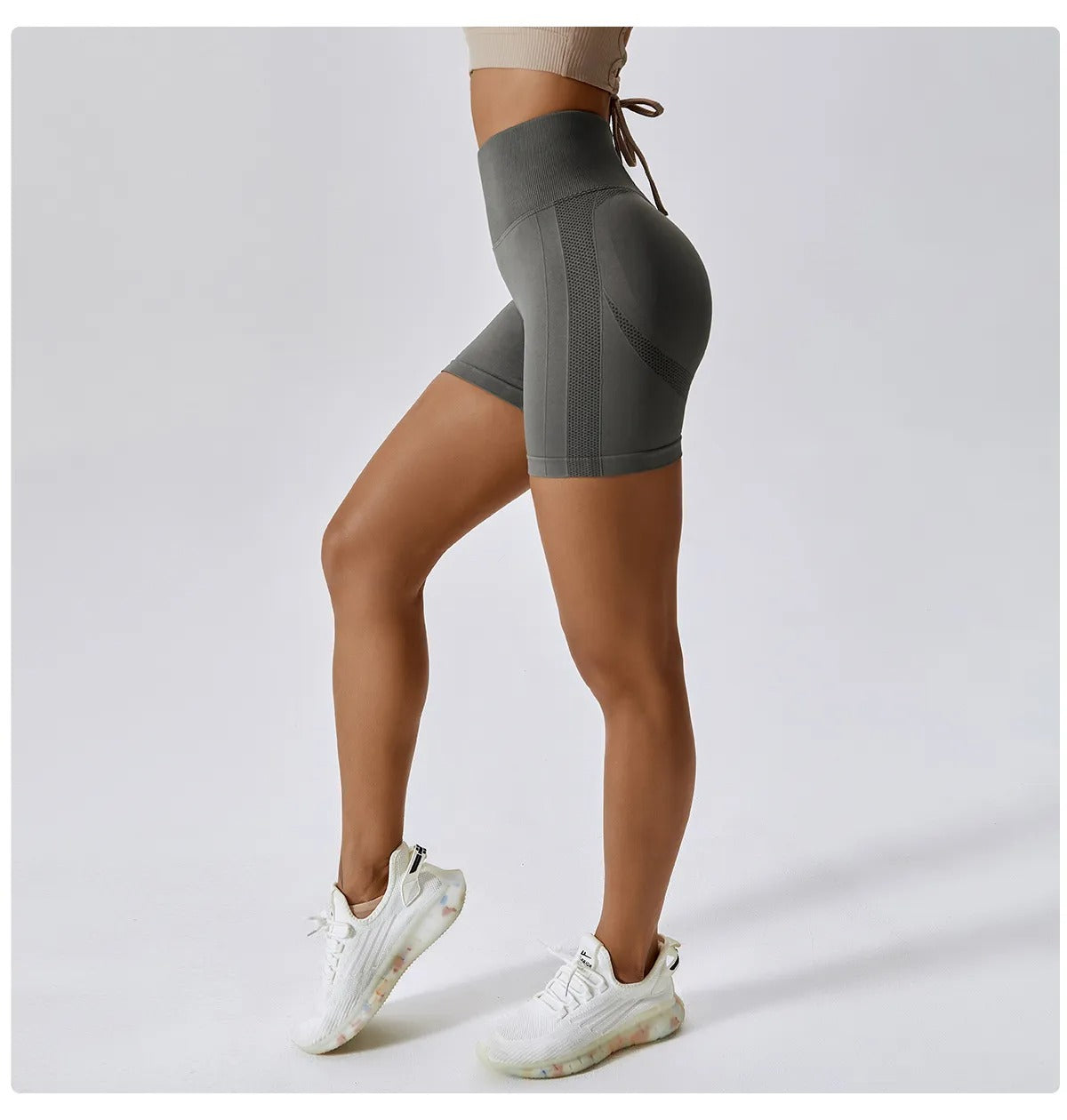 High Waist Sports Shorts For Women