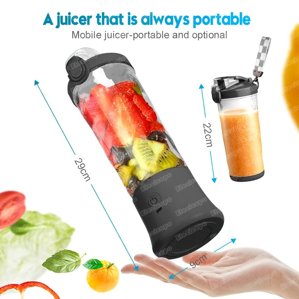 Rechargeable Smoothie Mini Blender, Fruit Mixers