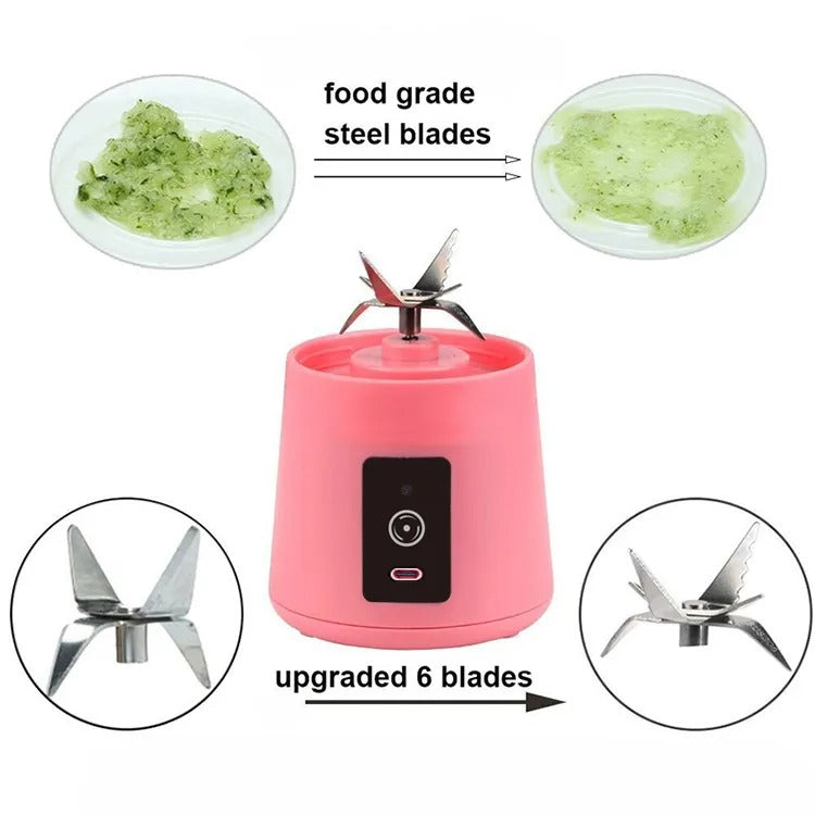 Rechargeable mini blender/shaker