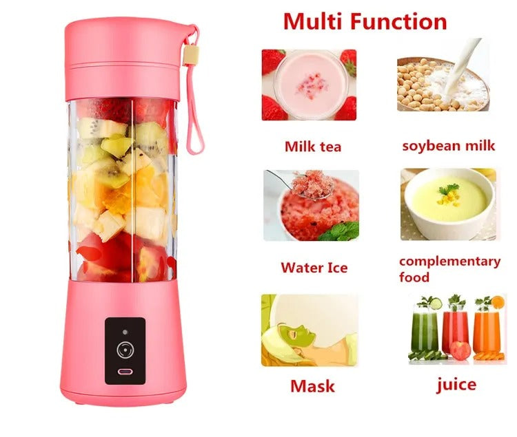 Rechargeable mini blender/shaker