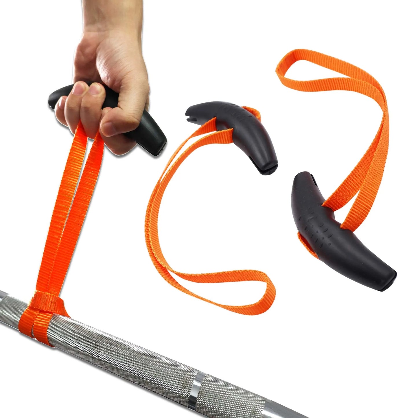 Heavy Duty Pull Up Handles Rubber Grip