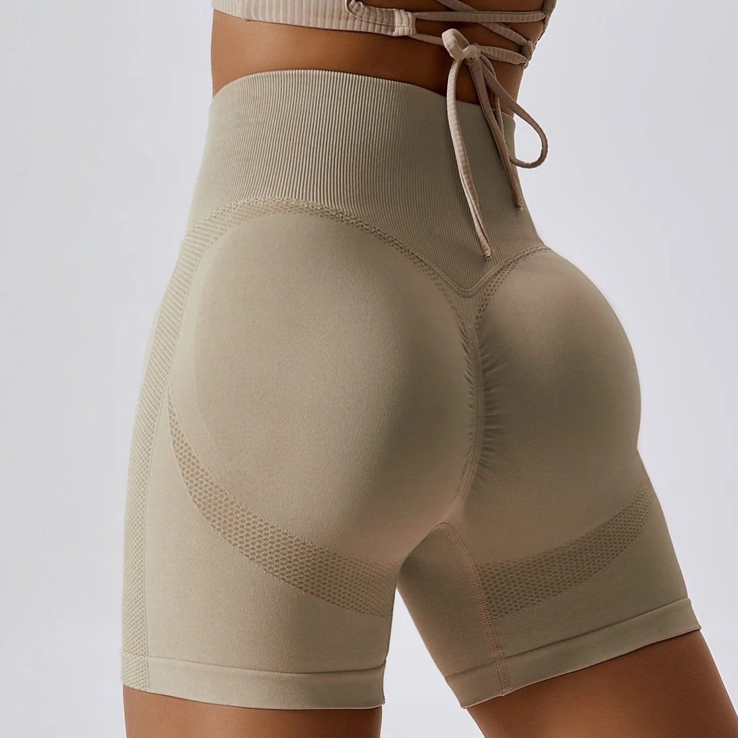 High Waist Sports Shorts For Women