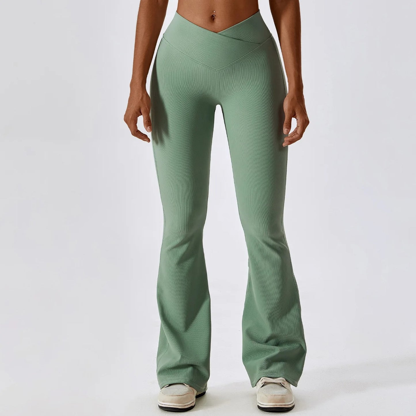 High Waist Wide Leg Leggings