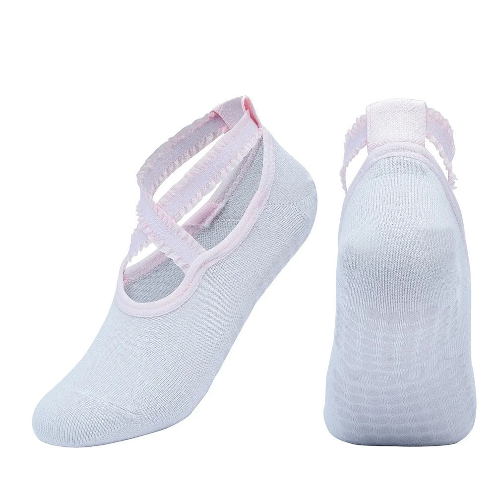 Women Bandage Yoga Socks Anti-Slip