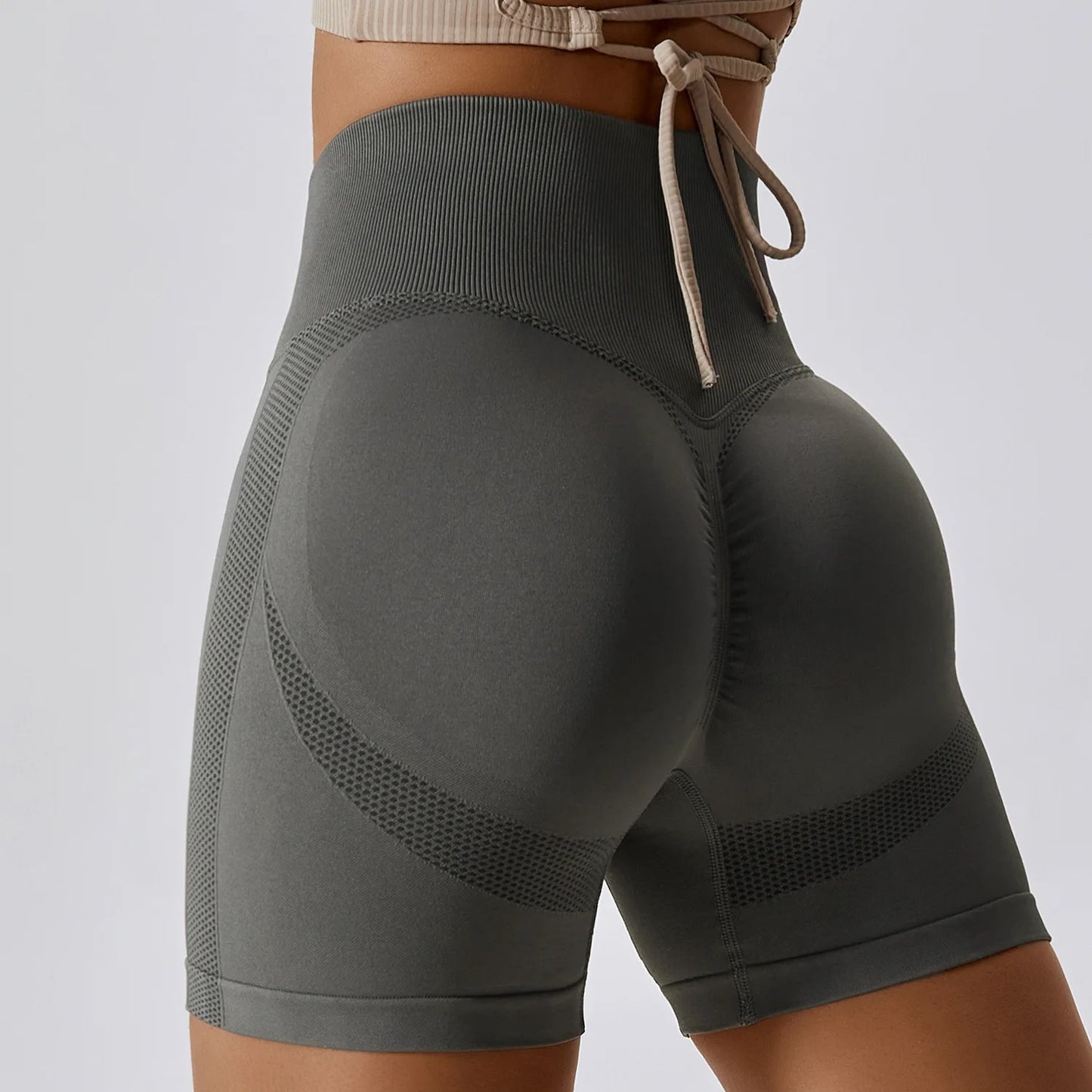 High Waist Sports Shorts For Women