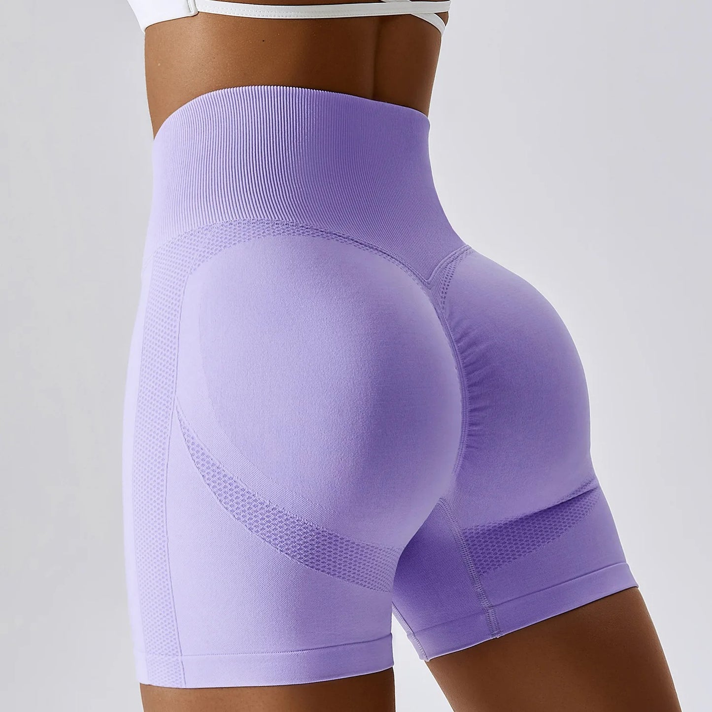 High Waist Sports Shorts For Women