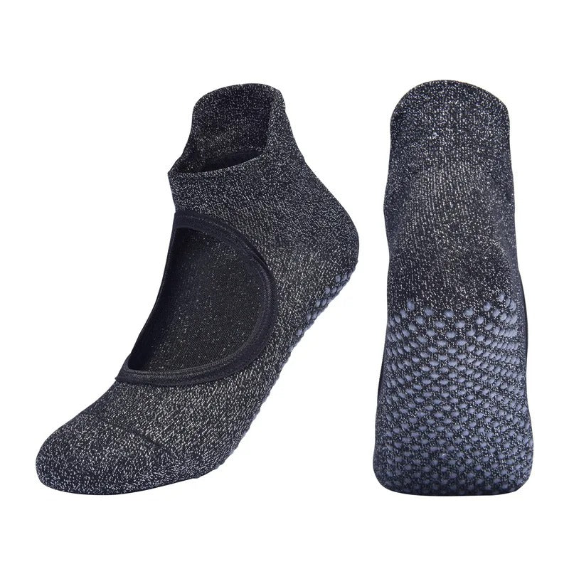 Women Bandage Yoga Socks Anti-Slip